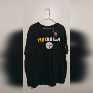 NFL Pittsburgh Steelers Yinzburgh Black T-Shirt | NWT